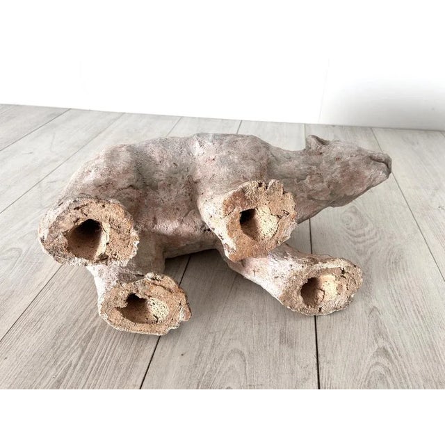 Glazed Ceramic Polar Bear, 1970s For Sale - Image 10 of 11