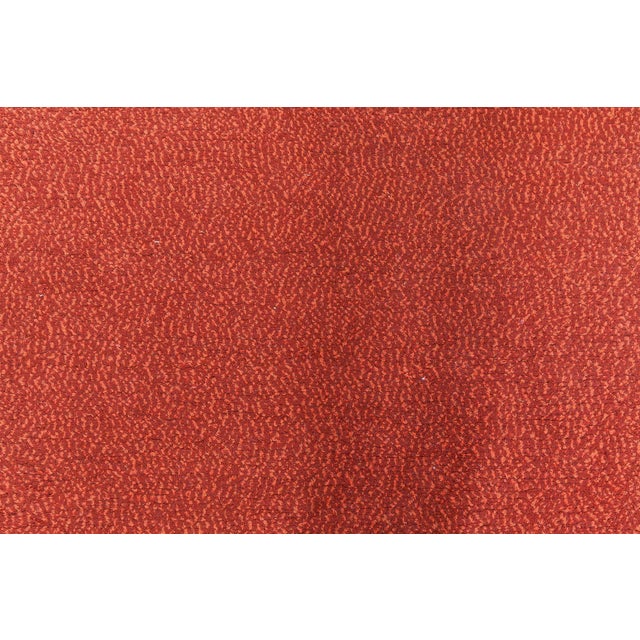 Mid 20th Century Vintage Swedish Double Woven Pile Rug in Rich Red, at Doris Leslie Blau For Sale - Image 5 of 7
