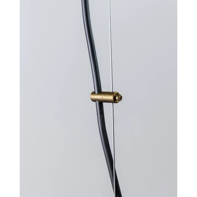 Metal Vintage Murano Glass Globe Lamp, Italy, 1960s For Sale - Image 7 of 11