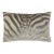 Silk Velvet Animale Scalamandre Lumbar Pillow and Insert For Sale