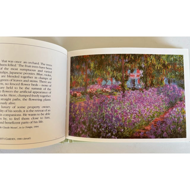 Paper 1989 Monet’s Garden Claude Monet’s Paintings From Giverny Book For Sale - Image 7 of 9