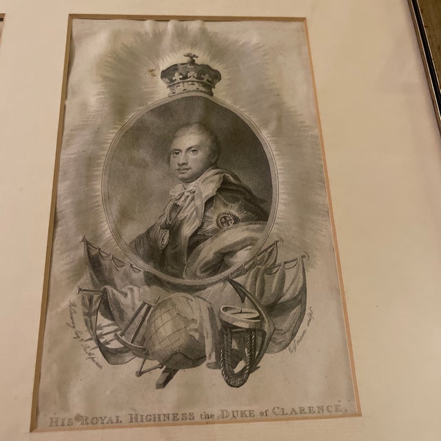 Late 18th Century Late 18th Century 8 Engravings of the Children of George III & Queen Charlotte For Sale - Image 5 of 9