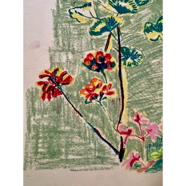 Original watercolor on paper by Henry Emil Salloch, also known as Heinz Emil Salloch, the German-born American artist and...