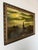 Mid-Century Modern 1980s Vintage S. A. Hasan Ocean Boats Seascape Oil on Masonite Painting, Framed For Sale - Image 3 of 11