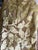 A striking set of five custom cut-velvet drapery panels, originally fabricated for an Ethan Allen designer showroom...