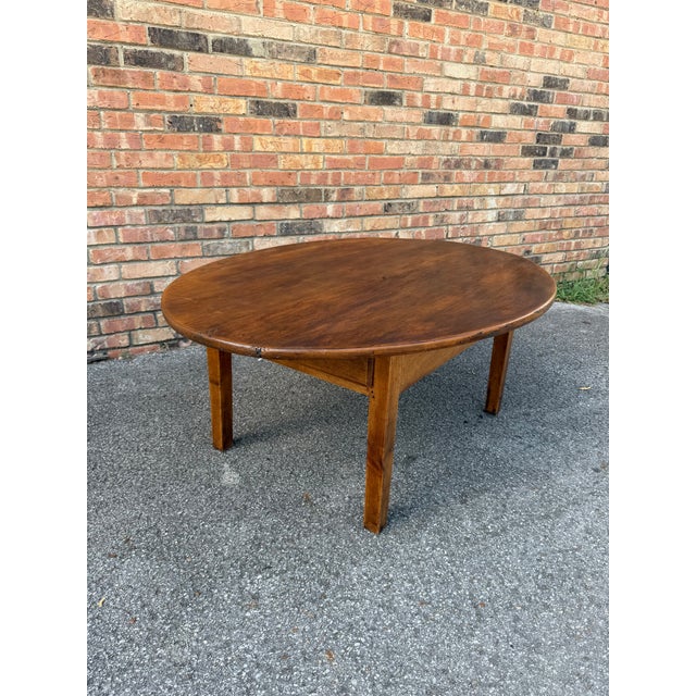 Early 19th Century 19th Century Farmhouse Coffee Table For Sale - Image 5 of 9