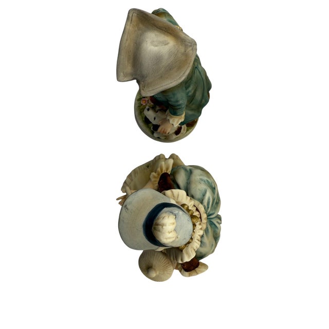 Mid 20th Century Mid 20th Century Classic Gallery by Napco Colonial Figurines- a Pair For Sale - Image 5 of 8