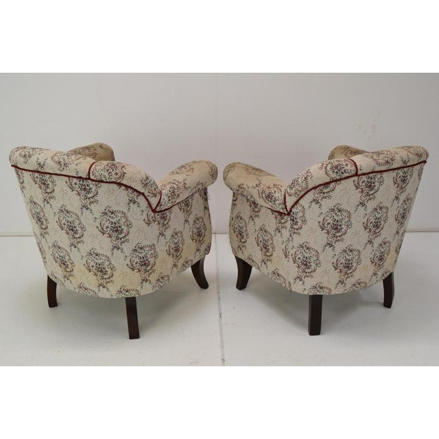 Set of Mid-Century Czechoslovakian Armchairs, 1950s For Sale - Image 11 of 16