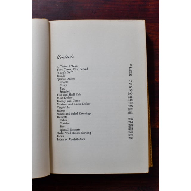 1949 a Taste of Texas Favorite Texan Recipes Collected for Neiman Marcus Vintage Cookbook For Sale - Image 9 of 16