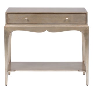 Bunny Williams Home Isabella Side Table, Silver For Sale