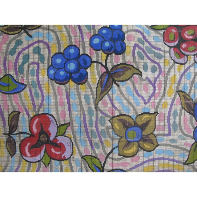 1910s Antique French Textile Design For Sale - Image 5 of 9