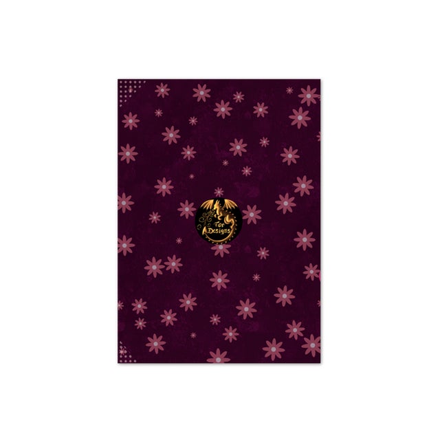 Who's Birthday Is It Greeting Card, Gold Foil, Artist Signature Alieska & Jose For Sale - Image 4 of 5