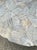 Off-white Vintage Faux Stone Coffee Table For Sale - Image 8 of 12