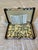 Vintage Burberry Dominoes Game Set featuring the signature Nova check plaid pattern accented with dark leather end caps...