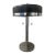 Vintage 1970s Mid-Century Modern Mushroom Saucer Table Desk Lamp Chrome For Sale