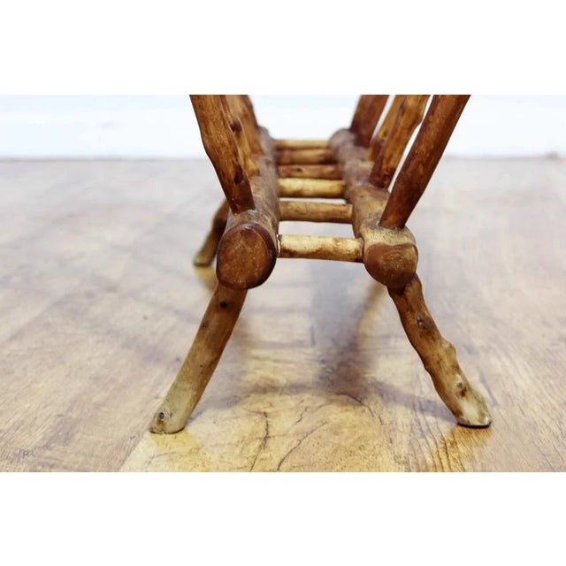 Vintage Magazine Rack, 1950s For Sale - Image 9 of 13