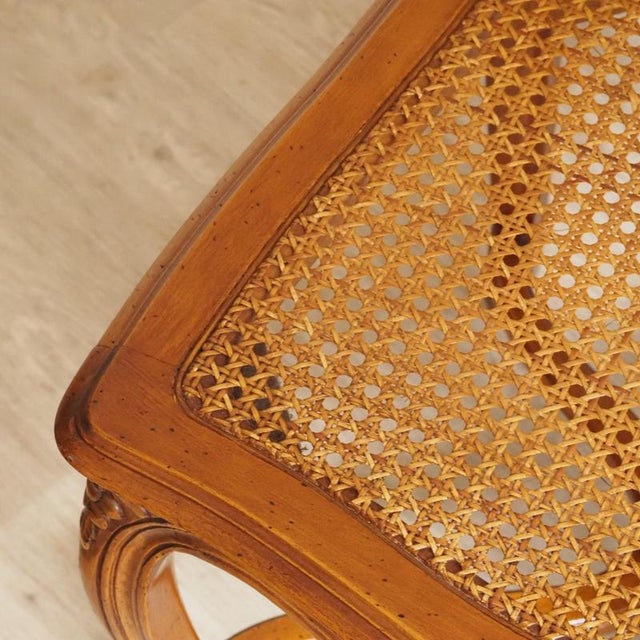 French Louis XV Style Viennese Wicker Dining Chair For Sale - Image 6 of 15