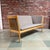 Vintage Danish modern Model J148 2-seater sofa designed by Erik Ole Jørgensen for Kvist Møbelfabrik, Denmark. This...