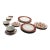 Modern 20 Piece Porcelain Dinnerware Set for 4 For Sale