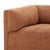 2020s Terra Cotta Upholstered Sofa For Sale - Image 5 of 6