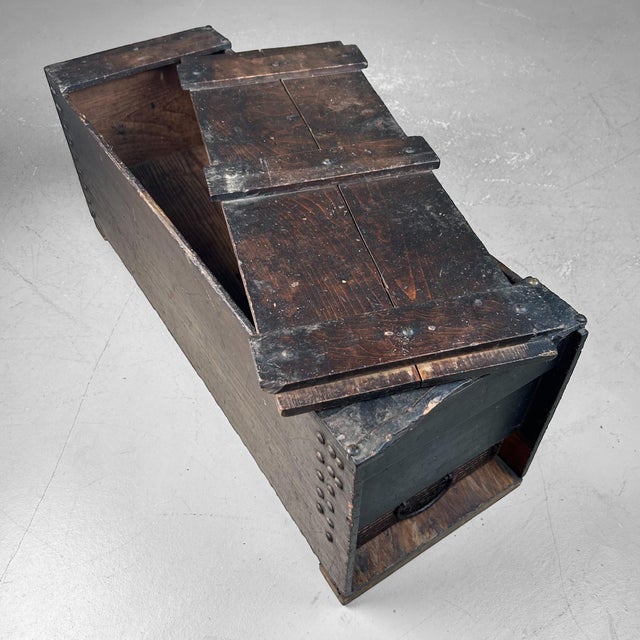 Antique Japanese Storage Chest with Drawer For Sale - Image 18 of 18