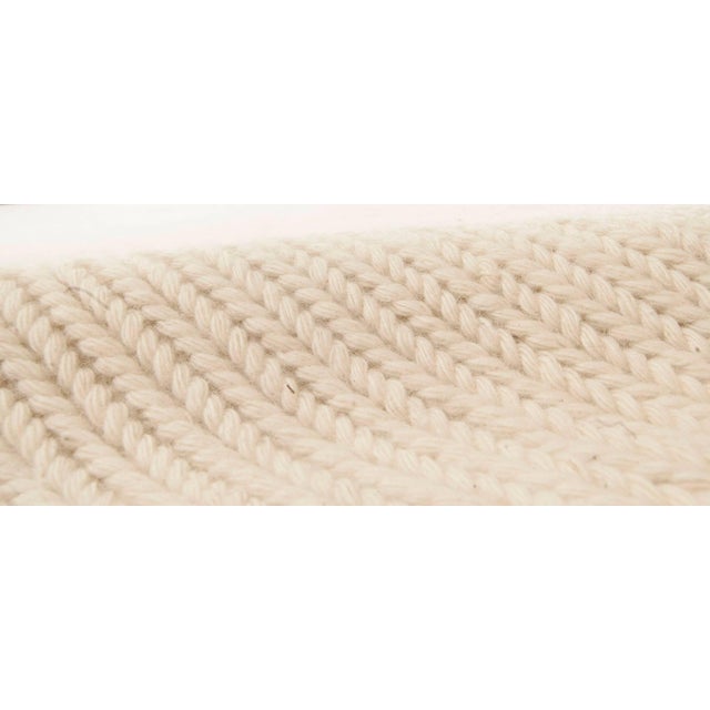 Contemporary beige flat-weave wool rug by Doris Leslie Blau Size: 13'0" × 16'4" (396 × 497 cm) Delicate, sublime and...