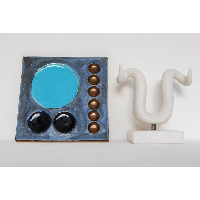 Mid-Century Modern Scandinavian Wall Art by Alberius for Rörstrand, 1960s For Sale - Image 9 of 13