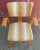 Wood 1950s Bentwood Upholstered Side Arm Chair For Sale - Image 7 of 13
