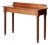 Late 19th Century Victorian Mahogany Console With Bobbin Legs For Sale