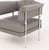 Gray Luca Scacchetti for Poltrona Frau "Hydra Enif" Arm Chairs, Pair For Sale - Image 8 of 11