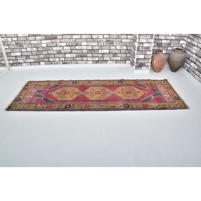 Turkish Mid 20th Century Anatolian Kurdish Runner Rug For Sale - Image 3 of 10