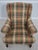 Age: C.2003 Details: Country French Style Quality Construction Very Comfortable Nice Plaid Print Upholstery Nice Turned...