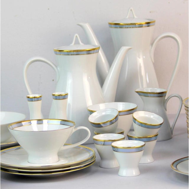 Porcelain Coffee Service from Rosenthal, 1950s, Set of 43 For Sale - Image 12 of 14