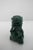 Chinese Malachite Carved Chinese Dragon Foo Dog Amulet Miniature Figurine For Sale - Image 3 of 6