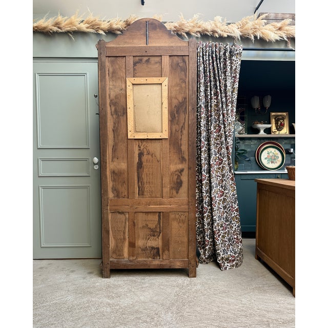 19th Century Antique Oak Entrance Hall Wardrobe, 1890s For Sale - Image 5 of 10