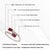 Contemporary 14k White Gold Ruby & Diamond Open Bypass Ring Size 6.5 For Sale - Image 12 of 16