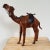 Sizable Camel Sculpture Leather on Hand Carved Wood With Harness For Sale In Los Angeles - Image 6 of 6