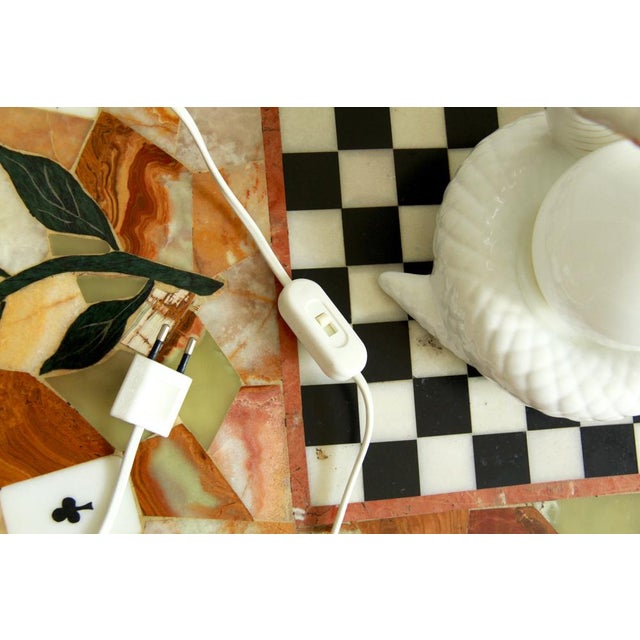 Ceramic and Murano Glass Snake Lamp from Avorin, Italy, 1970s For Sale - Image 12 of 14