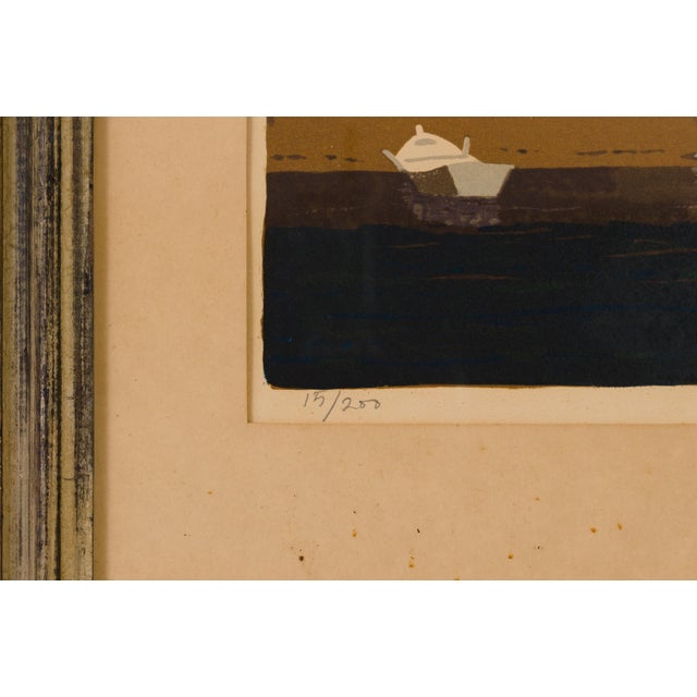 Lars Arvid Norrman, Three Chairs, 1960s, Lithograph For Sale - Image 6 of 12
