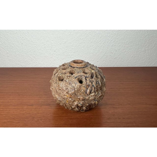 Ceramic Mid-Century Modern Danish Studio Pottery Hedgehog Candleholder from Sejer Keramik, 1960s For Sale - Image 7 of 18