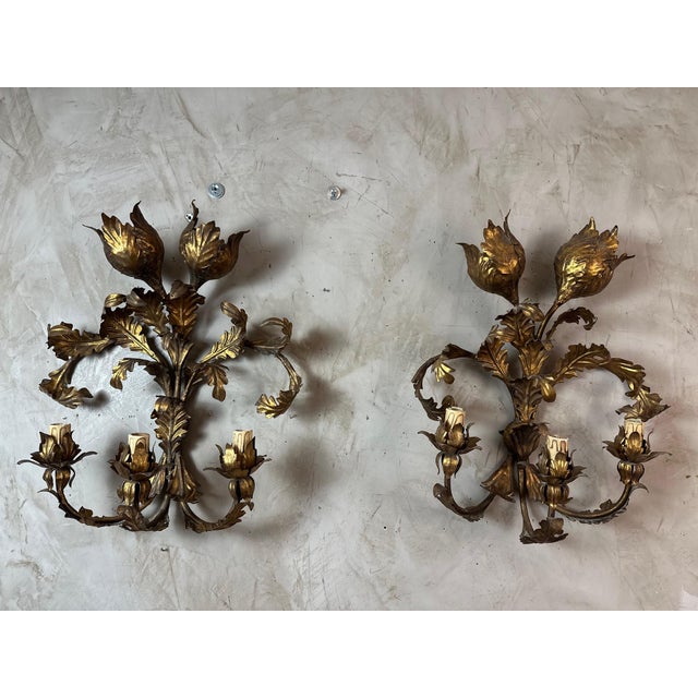 Vintage Italian Wall Lights, 1950s, Set of 2 For Sale - Image 16 of 16