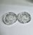 Vintage Pair of Bohemian Clear Cut Lead Crystal Ashtrays For Sale - Image 10 of 16