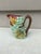Rare French Majolica grape pitcher Orchies, circa 1890.