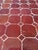 Burgundy Moroccan Mosaic Table For Sale - Image 4 of 6