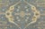 2020s Oushak Rug 8’2” X 10′ Blue Wool Hand-Knotted Carpet For Sale - Image 5 of 12
