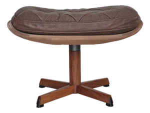 Vintage Danish Footstool by Madsen & Schubell, 1970s