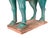 Large Vintage Turquoise Ceramic Terracotta Asian Horse Sculpture For Sale - Image 9 of 11