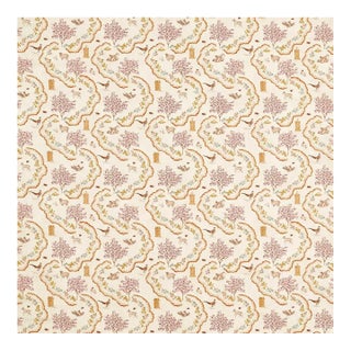 Sanderson Wildflower Meadow Fabric in Maple - a sample For Sale