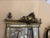 Large 19th Century Antique French Painted and Gilt Mirror For Sale - Image 6 of 7