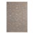 Chris Loves Julia x Loloi Louisa Stone / Multi 5'-3" x 5'-3" Round Area Rug For Sale
